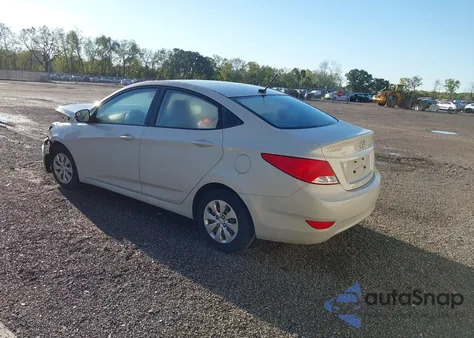 2015 Hyundai Accent Gls from USA, damaged, VIN KMHCT4AE2FU934339